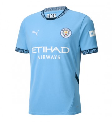 Manchester City Matheus Nunes #27 Hjemmebanetrøje 2024-25 Kortærmet